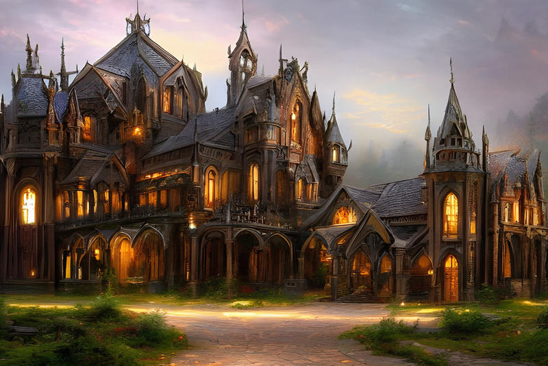 Gothic Mansion - The Phantanor Manor!